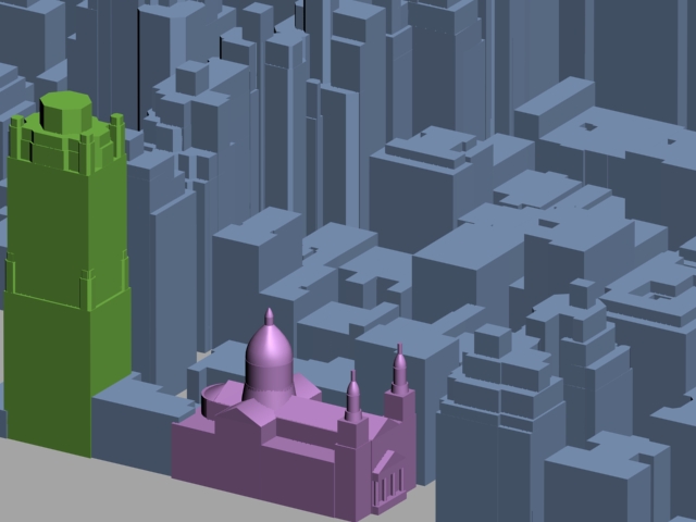 Siena and St Jean Church