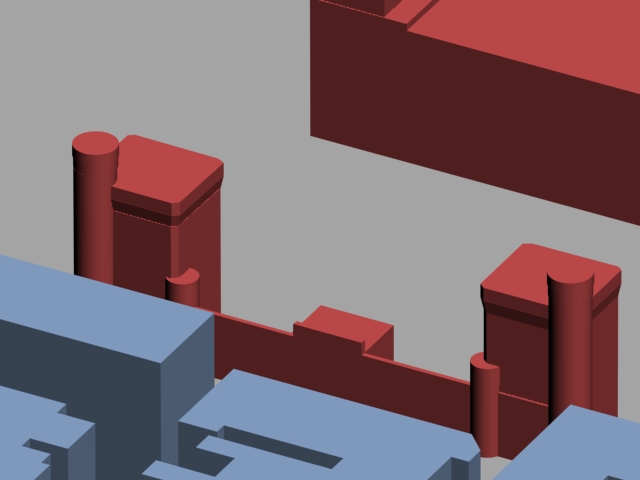 Squadron A Armory Façade